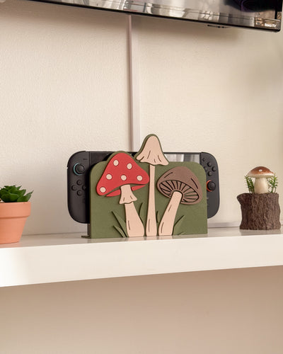 Mushroom Scene Switch Dock Cover
