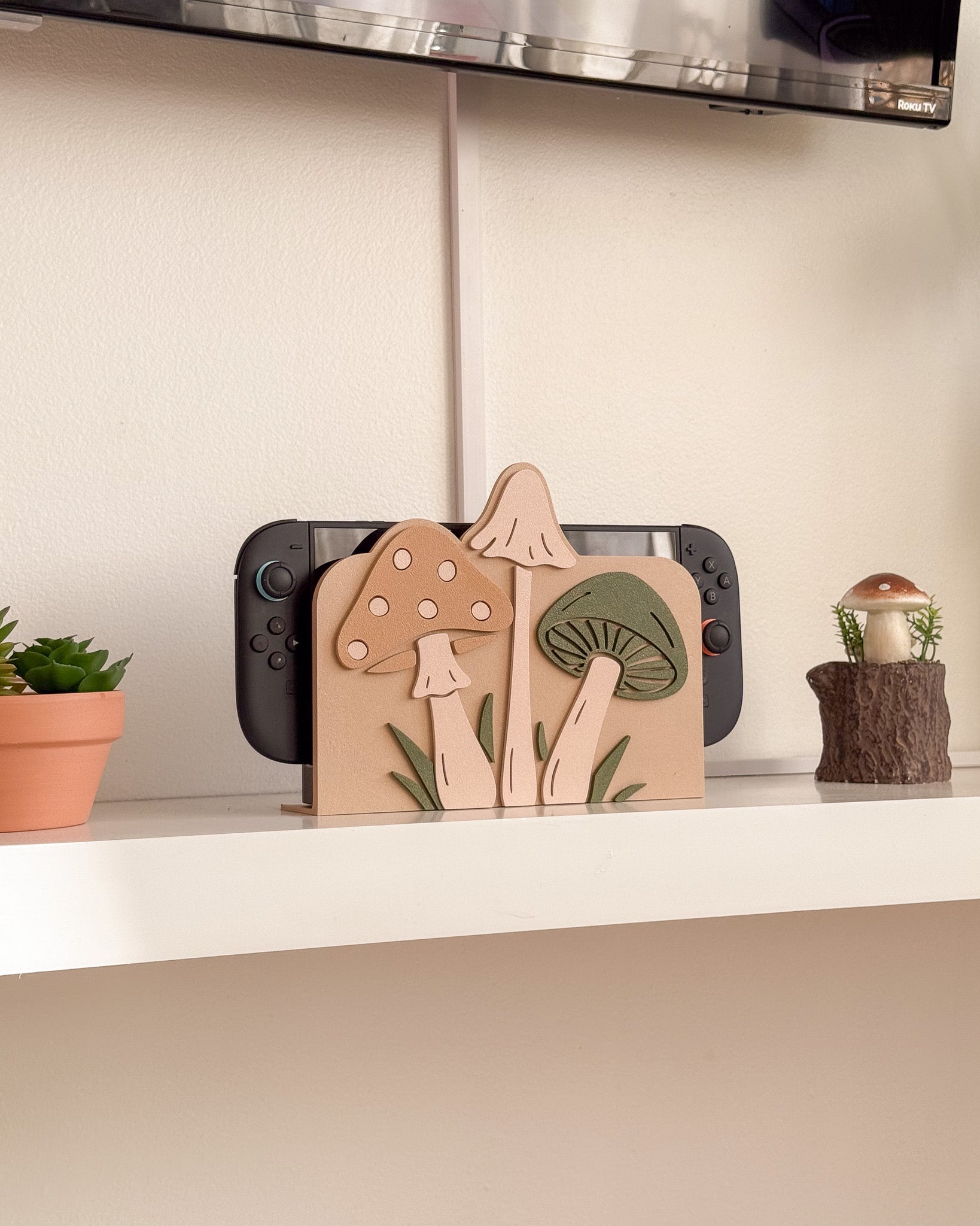 Mushroom Scene Switch Cover