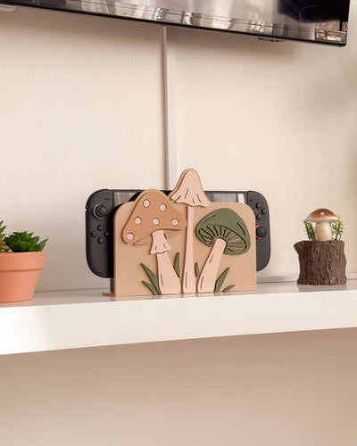 Mushroom Scene Switch Dock Cover