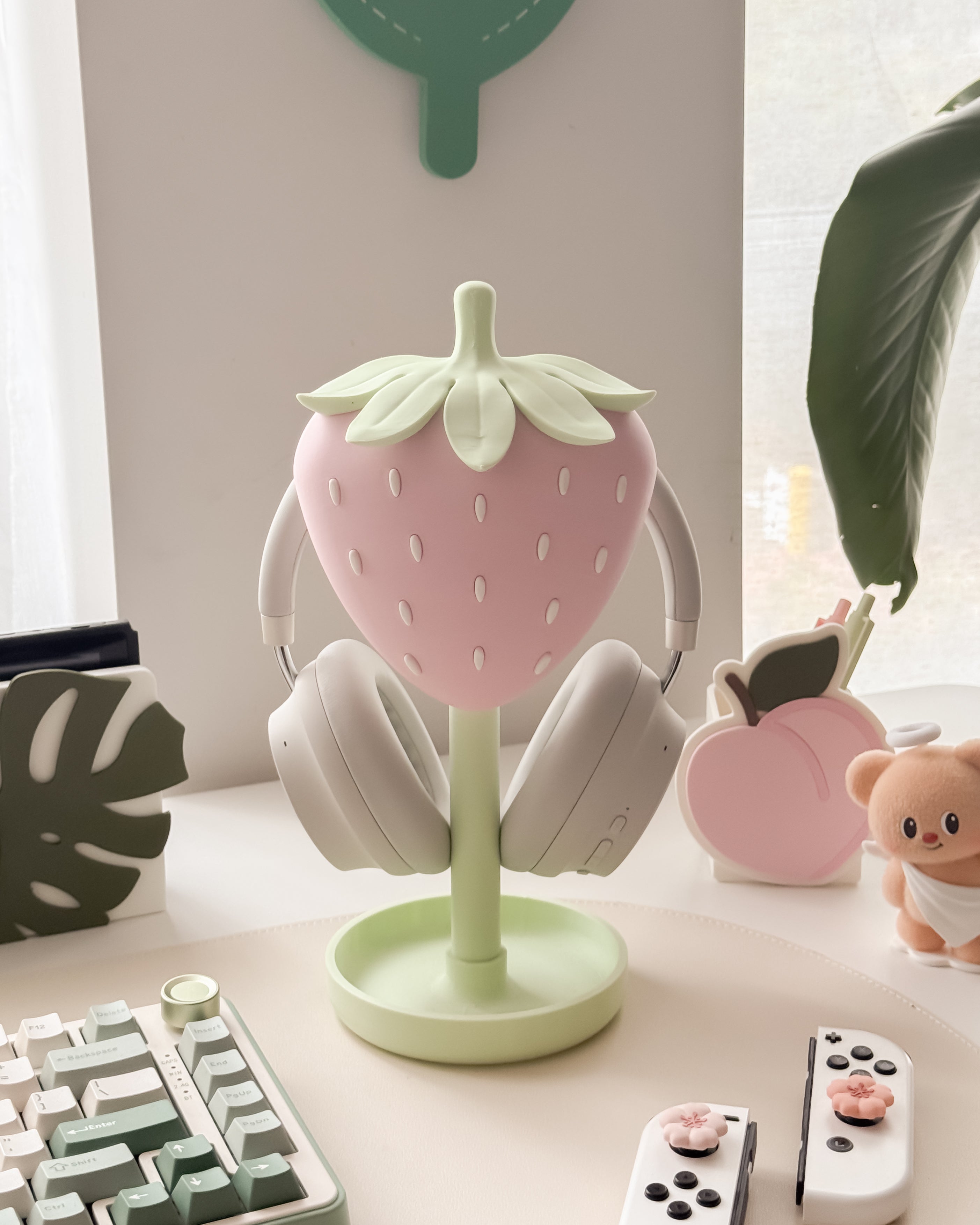 Strawberry Milk Headphone Stand