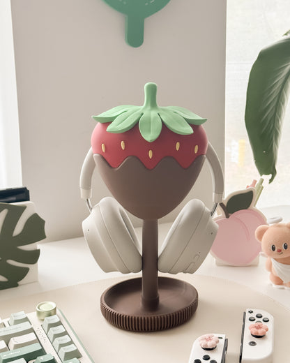 Chocolate Strawberry Headphone Stand