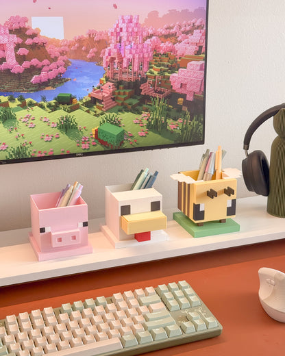 Block Animal Pen Pots