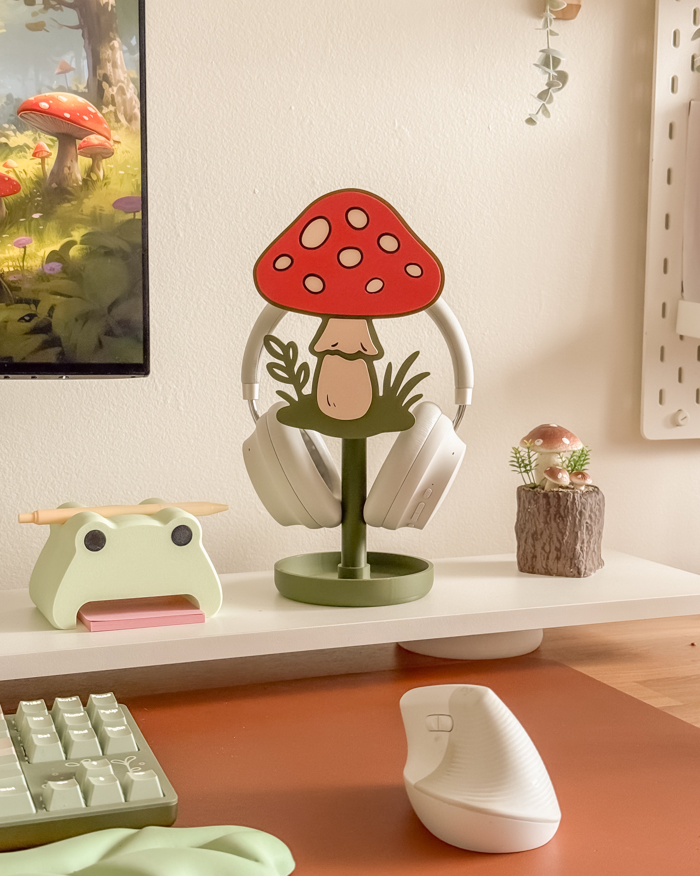 Mushroom Headphone Stand