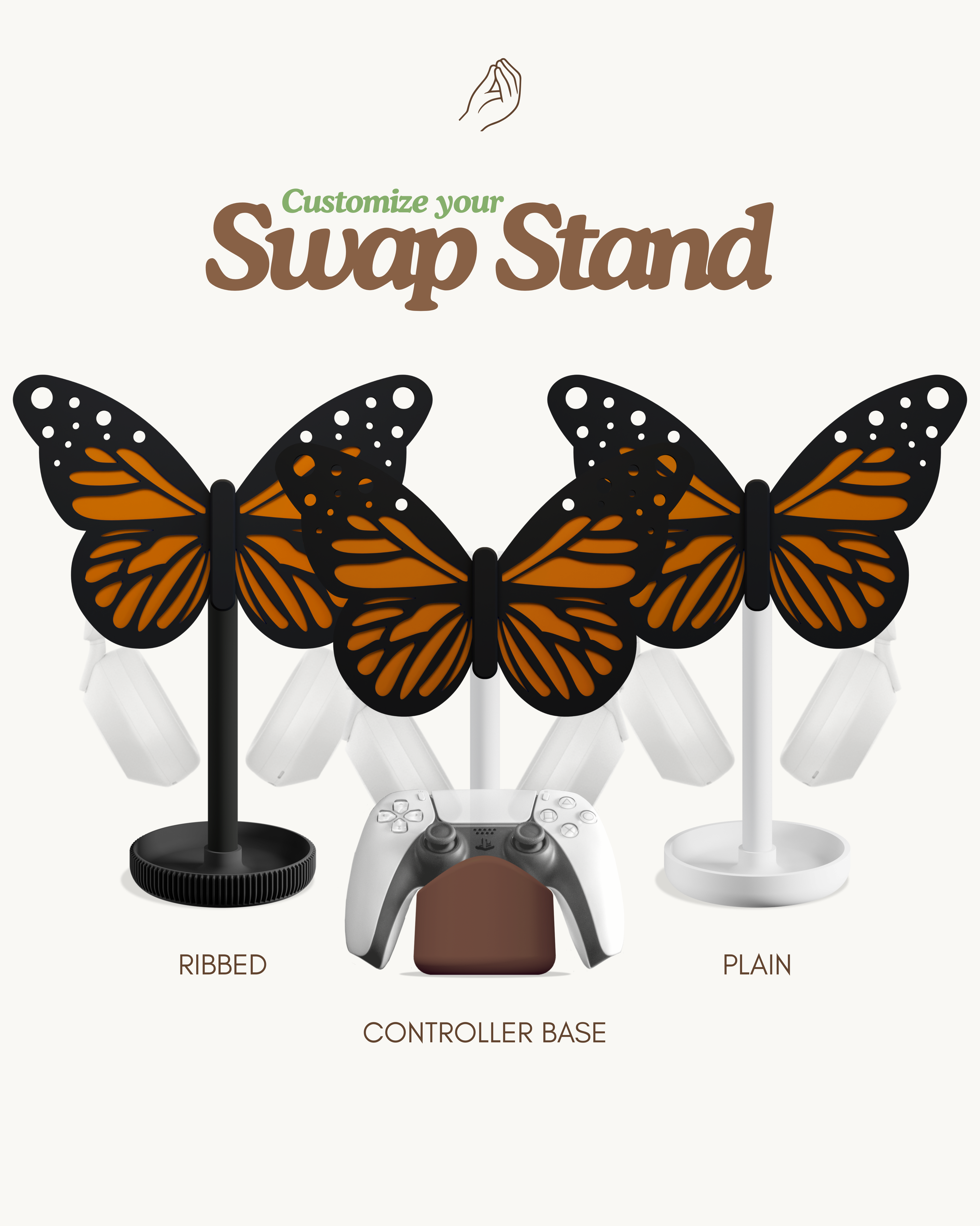 Butterfly Headphone Stand