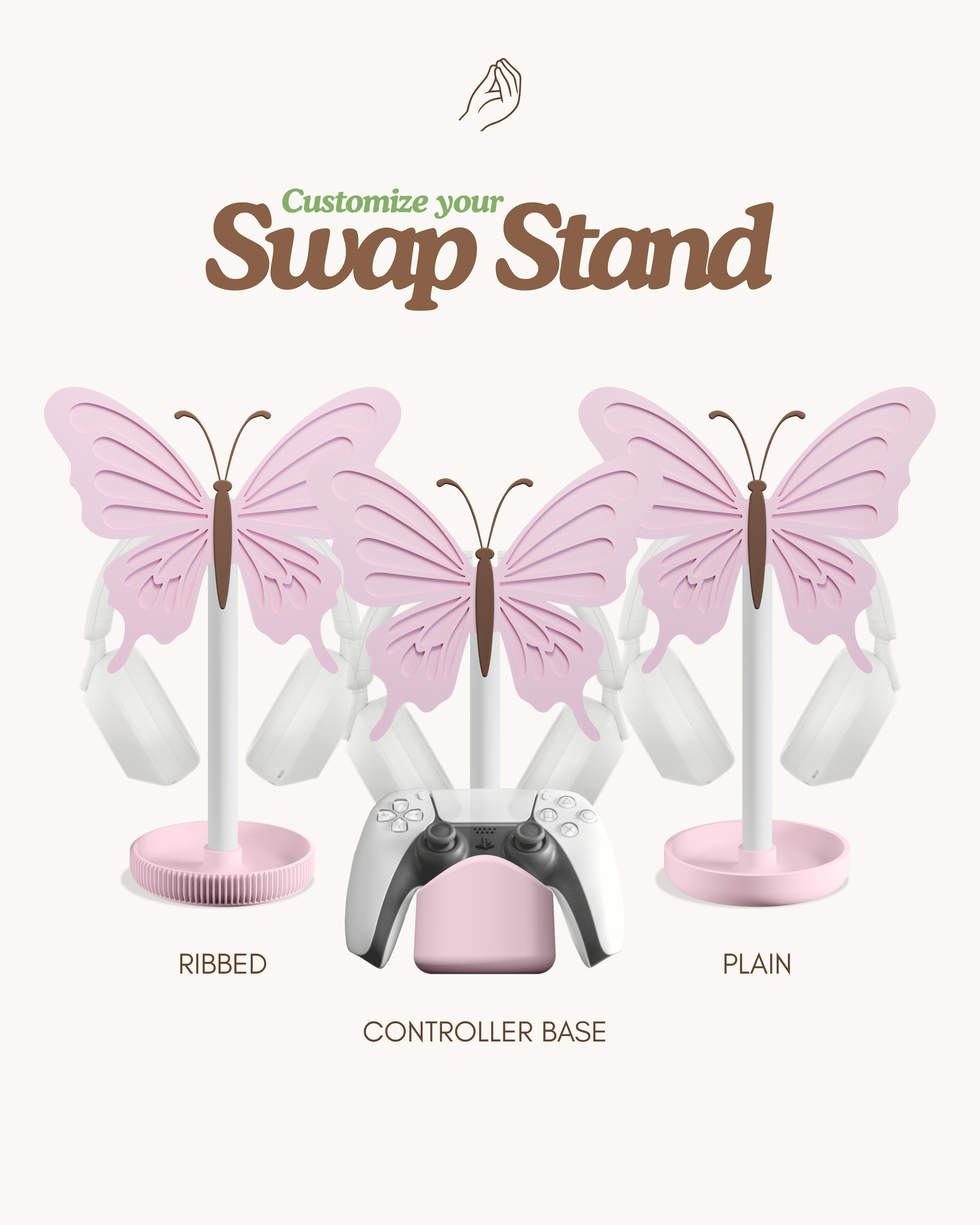 Butterfly Headphone Stand