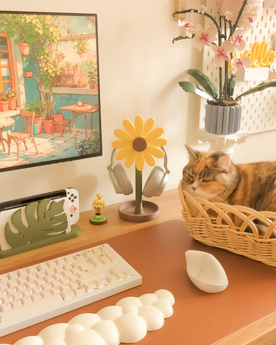 Sunflower Headphone Stand