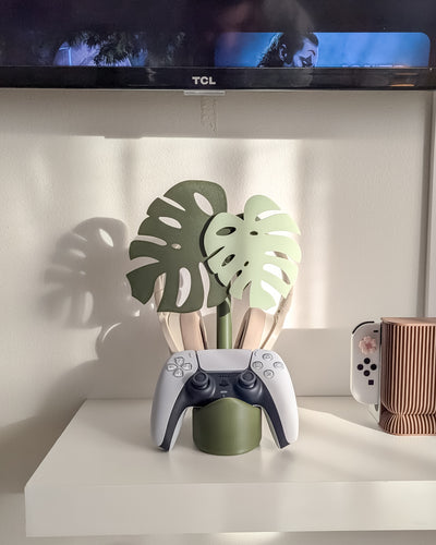 Monstera Headphone Stand