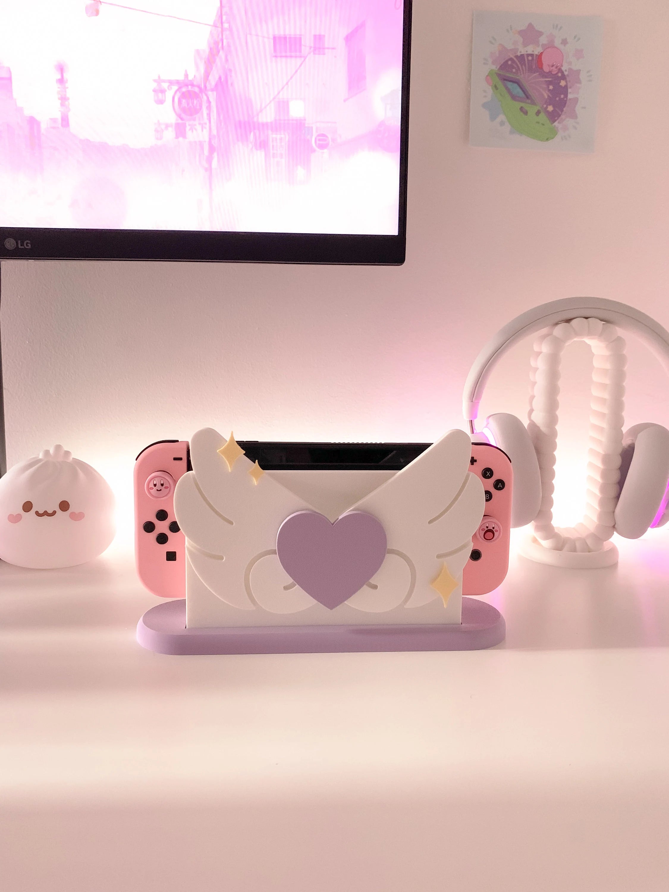 Heart Wings Switch Cover
