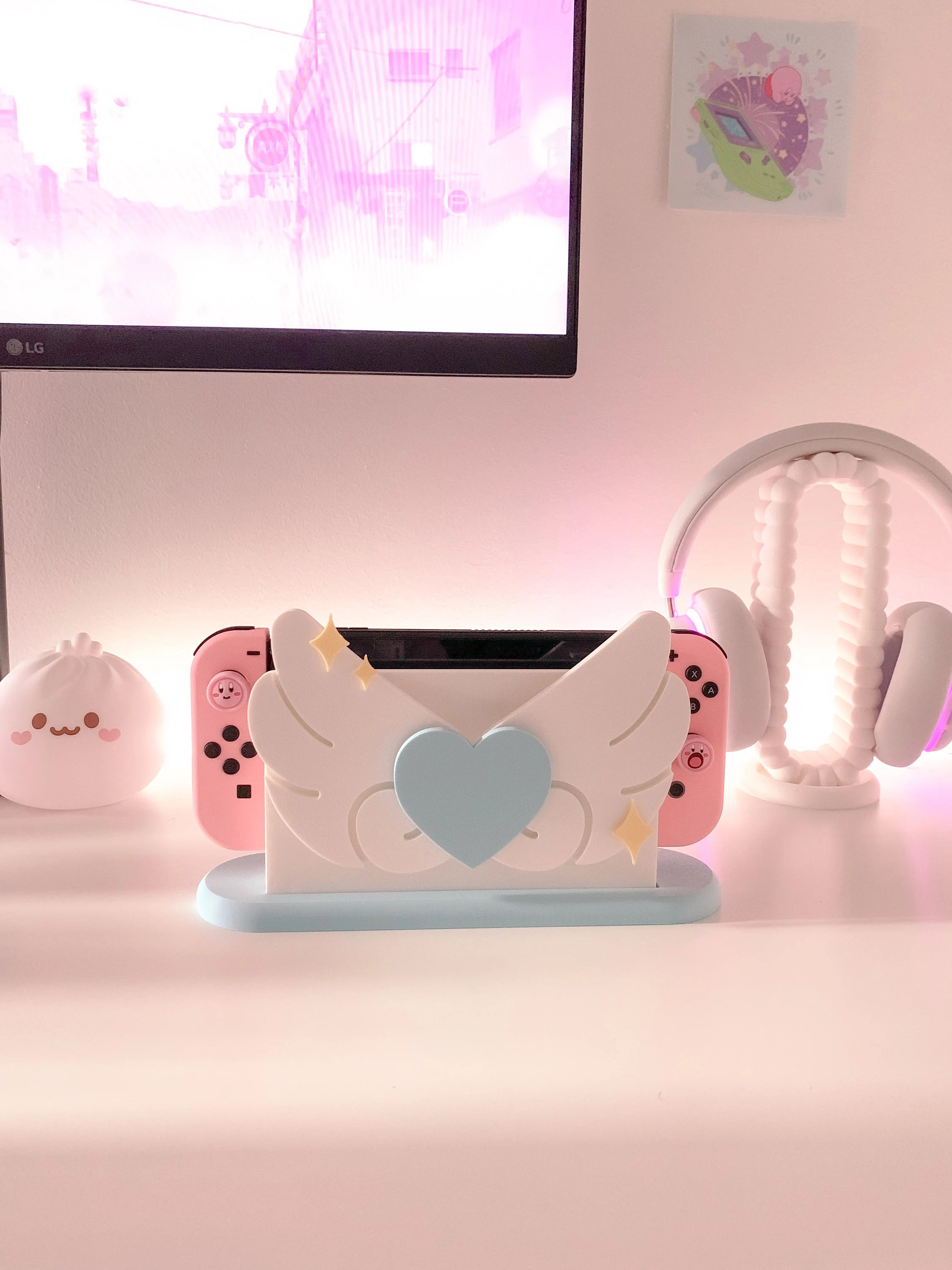 Heart Wings Switch Cover