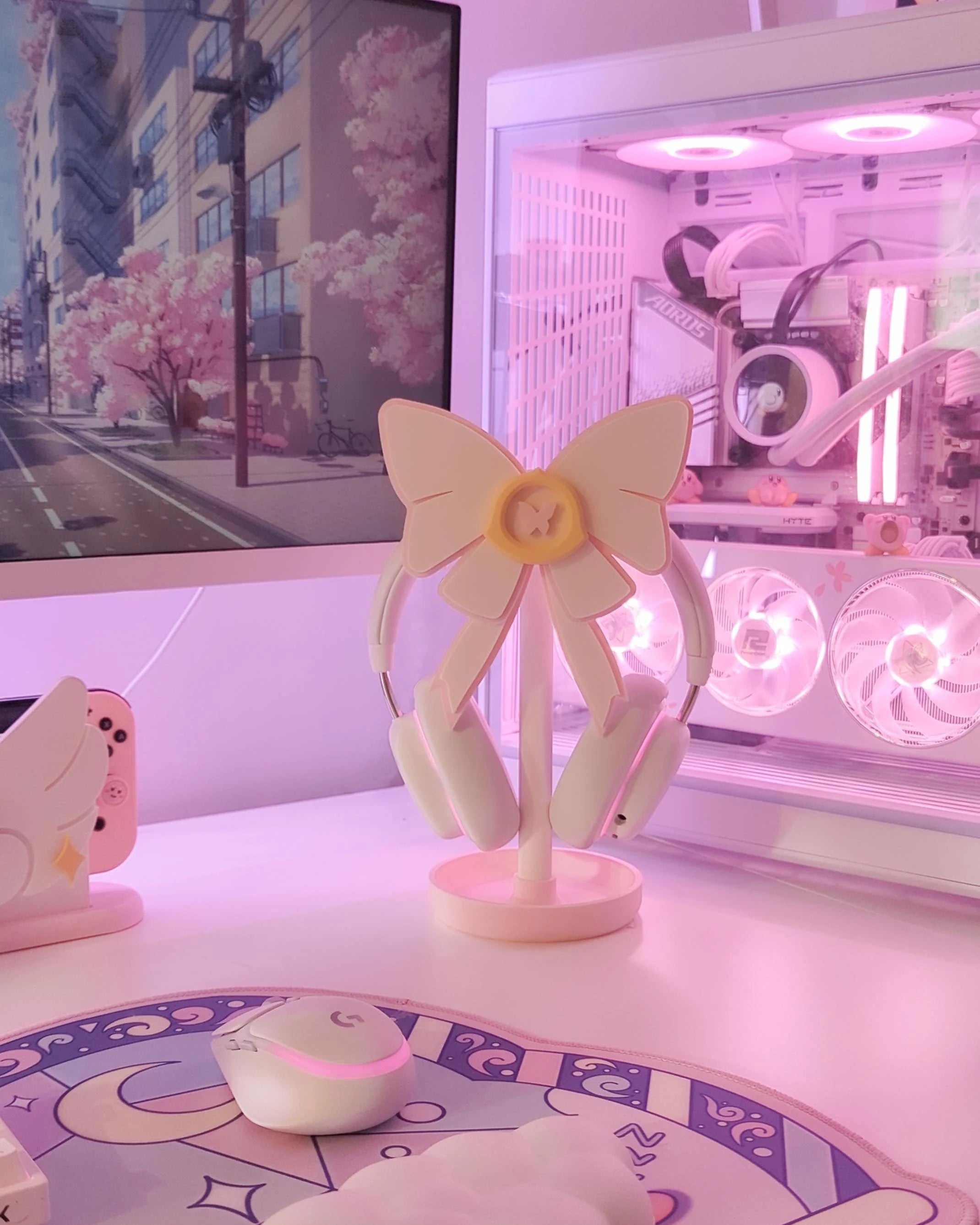 Butterfly Bow Headphone Stand