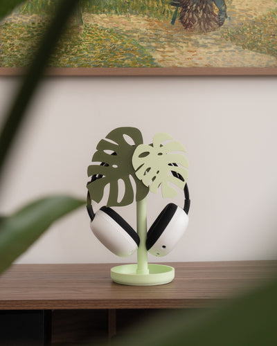 Monstera Headphone Stand