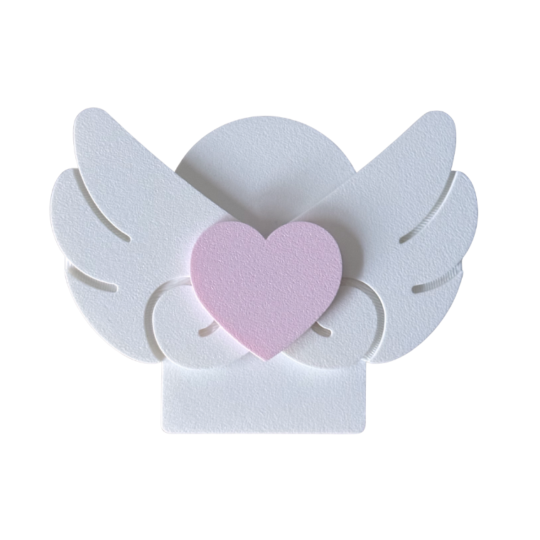 Heart Wings | 3-in-1 Pen Pot, Controller Holder & Phone Stand